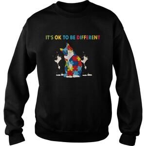 Cat Autism Its Ok To Be Different Shirt